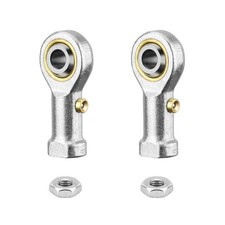HiPicco PHSB6 Rod End Bearing 3/8 Inch Bore and 3/8-24 Right Hand 3/8, Silver picture