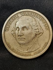 2007 D George Washington 1 st President (1789-1791) US One Dollar Coin picture