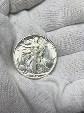 1941-S Walking Liberty Half Dollar, Superb Gem BU++ Better Date, Huge Luster T82 picture