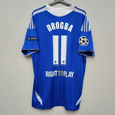 Didier Drogba #11 Chelsea Men's Champions League 2012 Final Soccer Jersey picture