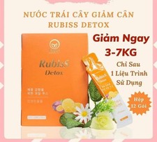 3 Box RUBISS Detox Nuoc Ep Chanh Day Passionfruit & Pineapple- 12 Packs-Exp 2028 picture