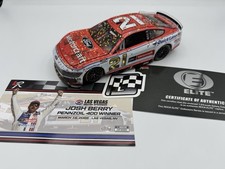 Josh Berry Las Vegas Win Elite Galaxy Door Number Din 21 picture