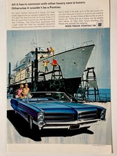 1966 Pontiac Bonneville Wide Track Print Ad 10