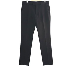 J.Crew Ludlow Dress Pants Mens S 30x32 Black Loro Piana Superfine Wool Trousers picture