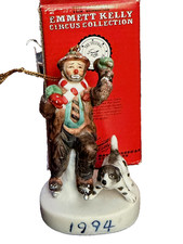 Emmett Kelly Circus Collection Figurine - 1994 Holiday Skater picture