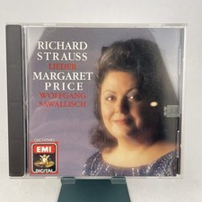 R STRAUSS Lieder / Margaret Price, Wolfgang Sawallisch [piano] (CD, 1987, EMI) picture