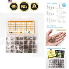 390-Piece Compression Spring Assortment Kit, 28 Sizes Small Springs Set, Stai... picture
