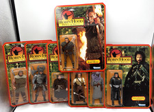 Kenner 1991 Robin Hood Prince of Thieves Lot of 7 Action Figures Sealed Vtg picture