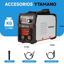 250A Portable Inverter Welder 110 127V ARC MMA Welding Machine Kit 50/60Hz picture