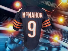 JIM McMAHON AUTOGRAPHED CUSTOM CHICAGO BEARS JERSEY JSA AUTHENTICATED picture