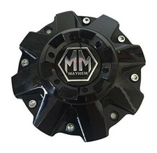 Mayhem Wheels 8040 81222090F-1 C108040B01 806801-1CAP Gloss Black Center Cap picture