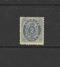 DENMARK - 1870 -1871 Royal Emblem - New Drawing - Value in Sk. - 2Sk - MUH picture