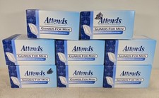 Lot Of Attends Guards For Men Incontinence Care One Size 8 Packs of 16 Each picture