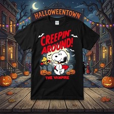 Funny Halloween Snoopy,Peanuts, Creepy Horror Gift, Unisex T-Shirt S-5XL picture