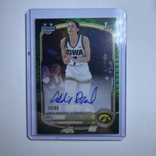 Addison Deal 2025-26 Topps Bowman Prospect Reptilian Green Auto /99 #CPA-AE picture