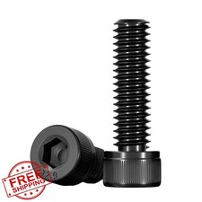junter M8-1.0 x 35mm Fine Thread Alloy Steel Bolts 10 Pcs picture