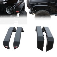 Vijay 4 PCS Front + Rear Fender Flares for 2007-2017 Jeep Wrangler JK picture