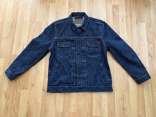 Pure Blue Japan 6225-D 14.5oz Waterfall Denim Type 2 Jacket - Size XL (5) picture