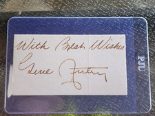 Gene Autry (1907-1998) Autograph Cut Signed Auto 