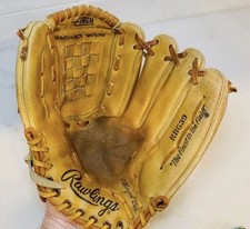 Rawlings RBG39 Glove Ricky Henderson Model Pre Owned Deepwell 11.5”. Vtg picture