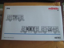 Marklin H0 48783 Economic Miracle Set 2 w/cars that open on both sides NIB picture
