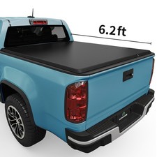 6.2FT Bed Soft Roll Up Tonneau Cover for 2015-22 Chevy Colorado / GMC Canyon Top picture