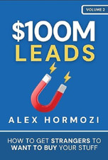 $100M Leads By Alex Hormozi Paperback  US.. picture