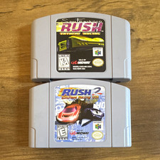 Midway San Francisco Rush Extreme Racing + Rush 2 Nintendo 64 NTSC-U/C T 1997 picture