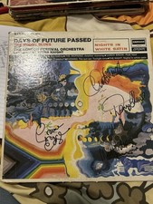 The moody blues Autographed Vinyl With COA picture