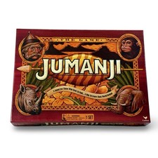 2017 Jumanji The Game Cardinal Spin Master Board Game New Open Box Complete picture