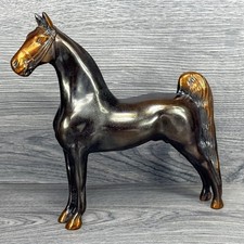 Vintage Gladys Brown Edwards Gaited Saddlebred Stallion Metal Dodge ASB Horse picture