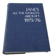 Jane's All the World's Aircraft, 1975-1976 by John W.R. Taylor (Hardcover) No DJ picture