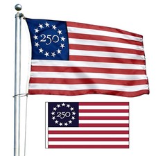 250 America Flag 3X5 Ft USA 250Th Anniversary BETSY ROSS Design,1776-2026 100D picture