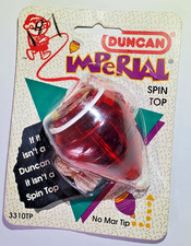 Duncan Imperial Spin Top New in Package Vintage 1987 Red picture