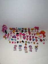 Lalaloopsy Mini Dolls LOT with Pets Figures Accessories Pumpkin Cat picture