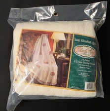 Vtg Charles Craft Lady Elizabeth Afghan Fabrick Blank 14 Count NOS Sealed  picture