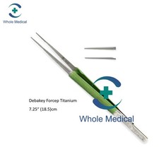Scanlan Legacy Micro Debakey Forceps Titanium 18.5cm Dimond Tip  picture
