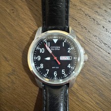 Citizen ECO-DRIVE E100 S006597 Men’s Military Style Quartz Movement Watch picture