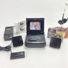 ⭐ Sony 8mm Video Walkman GV-S50 Video8 Cassette Recorder Video Transfer picture