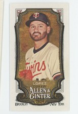2024 Topps Allen & Ginter Base Mini Pablo Lopez Minnesota Twins #321 picture