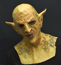 Demon Halloween Mask Latex realistic with full chest Vampire demon mask picture