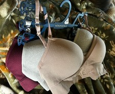 AEROPOSTALE  Womens Seamless Push Up Padded Bras 3 Pack SZ: M wireless NWT $58R picture