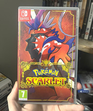 Pokemon Scarlet CIB switch game picture