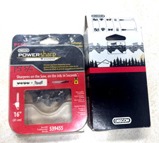 TWO OREGON CHAINSAW REPLACEMENT BLADES - UNUSED  picture