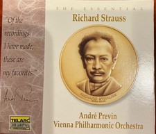 Richard Strauss Essential Previn Vienna Philharmonic Telarc CD-80428 4CD Box Set picture