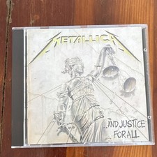 Metallica 1988 CD '...And Justice for All' Elektra, VG 9, Original Press 60812-2 picture