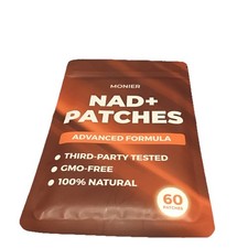 60 Monier Nad+ Patches For Women Men Nad Patch -Energy Healthy Aging- With Coq10 picture