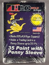 25x Pro-Mold MH35S 35pt 1st Gen Magnetic Card Holders w/ Sleeve Full Box USA picture