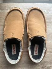Men's OLUKAI Moloa Leather Slippers Unworn  sz 9 picture