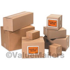 100 12x8x6 Shipping Packing Mailing Moving Boxes Corrugated Cartons Box Storage picture